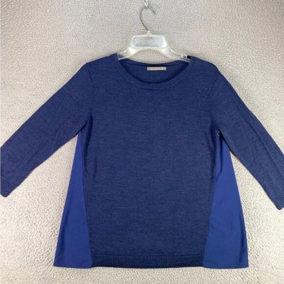 Smartwool “Palisade Trail” Navy Merino Blend Lightweight Pullover Sweater. - Picture 2 of 6